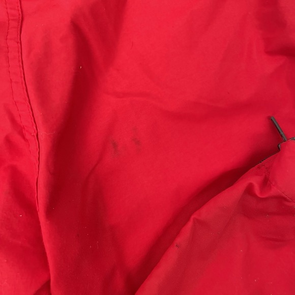 Vintage 90s LL Bean Full Side Zip Pants Women M Red Hiking Outdoor Breakaway - Picture 10 of 13